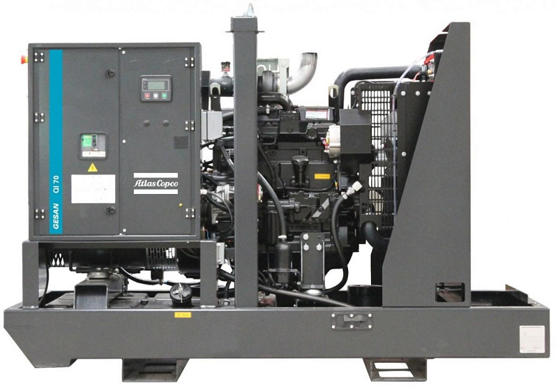 ТО-1 (ТО-500) ДГУ Atlas copco QIS 70(годовое) на базе дизельного двигателя John Deere 4045TF120